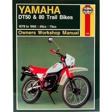 Verkstadsmanual Yamaha DT50 & 80 Trail Bikes