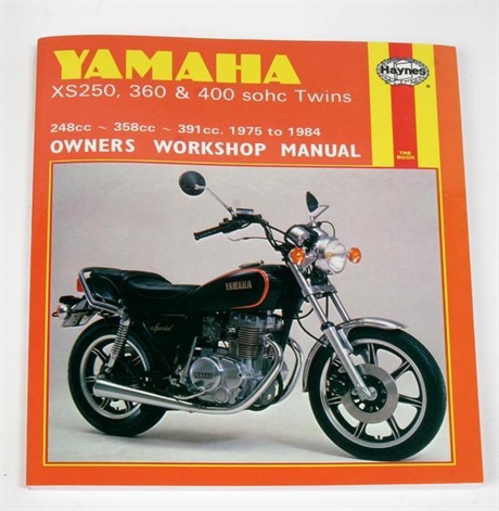 Verkstadsmanual Yamaha XS250, 360 & 400 sohc Twins