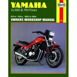 Verkstadsmanual Yamaha XJ650 & 750 Fours