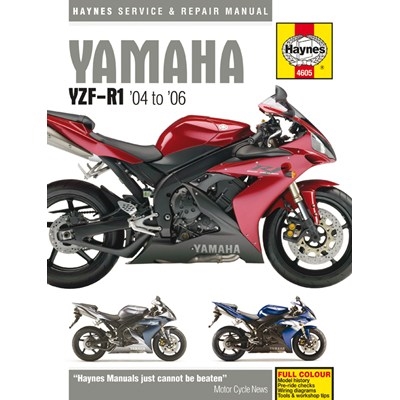 Verkstadsmanual Yamaha YZF R1