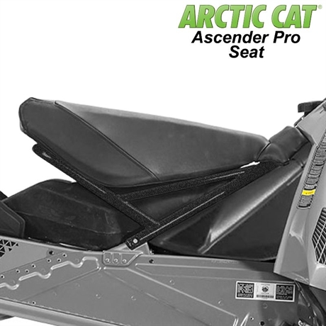 Arctic Cat Ascender Pro Seat - Black Textured - 2018-2020 M