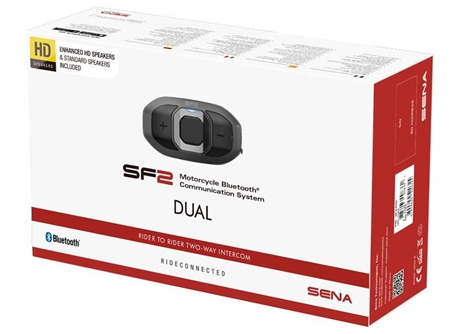 Sena SF2 Motorcycle Bluetooth Communication System Dual Pack